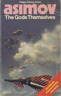 Illustration for article titled Isaac Asimov’s The Gods Themselves: In which scientists are jerks and aliens masturbate